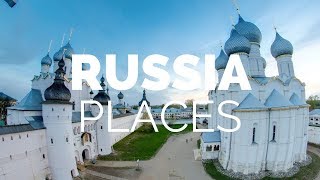 10 Best Places to Visit in Russia  Travel Video [upl. by Cirdor]