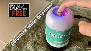 Bisleri Automatic Water Dispenser  Free Product Unboxing  Review [upl. by Akieluz]