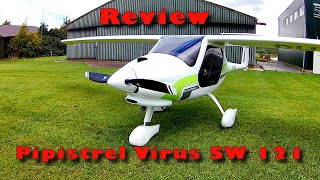 Review Pipistrel Virus 121 SW  The most advanced and affordable 2seat airplane [upl. by Adyol591]