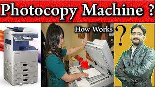 How Photocopier Machine Works  Photocopier Machine Mechanism Explained  CopyScanFax Print [upl. by Candida724]