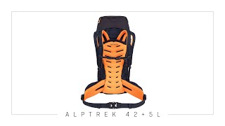 SALEWA  ALPTREK 425L  backpack [upl. by Leigh]