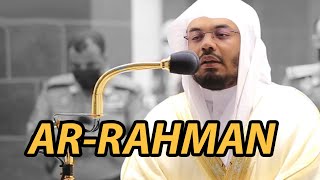 ARRAHMAN  SHEIKH YASSER DOSSARY  AMAZING RECITATION [upl. by Raveaux]