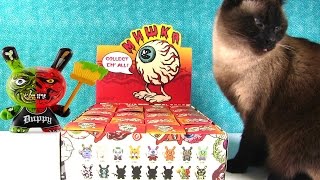 Mishka Dunny Full Case Unboxing by Kidrobot Blind Box Toy Review  PSToyReviews [upl. by Kellsie]