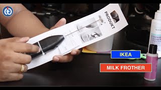 IKEA MILK FROTHER Review amp Battery Installation [upl. by Tamas]