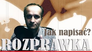 Jak napisać rozprawka  1 język polski rozprawka 12 [upl. by Shannah245]