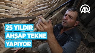 25 yıldır ahşap tekne yapıyor [upl. by Carmine863]