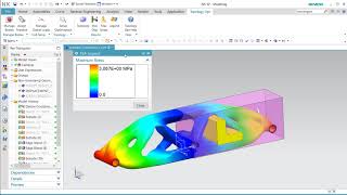 How to use topology optimization designer NX12 Siemens [upl. by Netta]