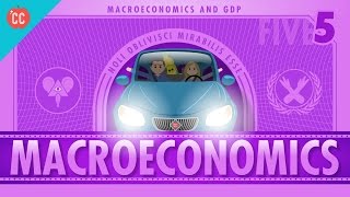 Macroeconomics Crash Course Economics 5 [upl. by Euqinamod]