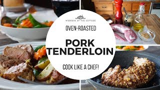 Easy OVEN ROASTED PORK TENDERLOIN recipe [upl. by Nehtanoj732]