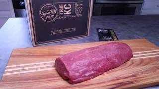 How to Grill Beef Tenderloin Roast Chateaubriand [upl. by Ahsatel]