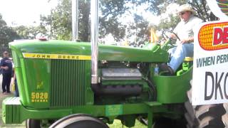 John Deere 5020 Detroit Diesel Startup [upl. by Cordey]