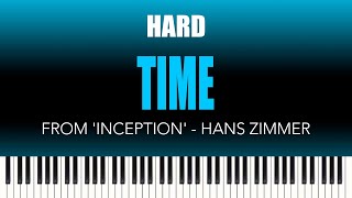 Hans Zimmer – Time from ‘Inception’  HARD Piano Cover [upl. by Ynner]