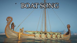 Assassins Creed Valhalla Boat Song  Harken well in hall of kings [upl. by Nillor]