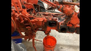 Allis Chalmers WD Hydraulic Pump and Rear Differential Inspection Part 14 [upl. by Genevieve]