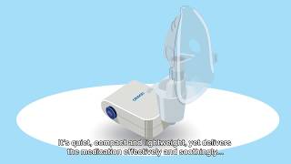 OMRON Compressor Nebulizer NEC803 Optimal Respiratory Treatment [upl. by Atinele]