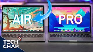 MacBook Air M1 vs MacBook Pro M1  Which is Best  The Tech Chap [upl. by Shu245]