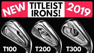 New Titleist T100 v T200 v T300 Iron Comparison [upl. by Feetal]