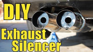 DIY Exhaust Silencer [upl. by Kcaz899]