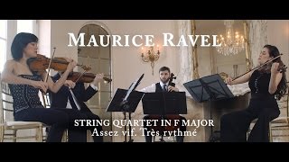 Enso Quartet Ravel String Quartet II Assez vif Très rythme [upl. by Attenra]