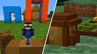 Small Blocks in NonEuclidean Minecraft Bits and Chisels [upl. by Atalante]