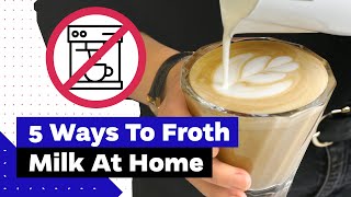 How To Froth Milk At Home Best Milk Frothers Review [upl. by Bolitho]