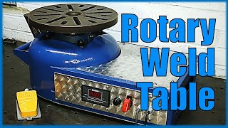 Making a Rotary Weld Positioner Table [upl. by Ardnalac]