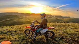 Dirt Bike Ride From Heaven  Enduro [upl. by Jessey]