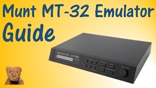 MUNT MT32 Emulator Guide Tutorial DOSBox [upl. by Ahsekel]