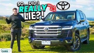 2022 Toyota LandCruiser 300 Series Sahara ZX Review Was I ACTUALLY LYING [upl. by Ymarej]