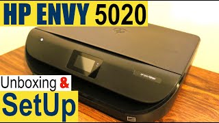 HP Envy 5020 Quick SetUp Unboxing amp review [upl. by Dierdre]