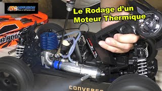 Rodage dun moteur thermique dune voiture radiocommandée [upl. by Ferrick]