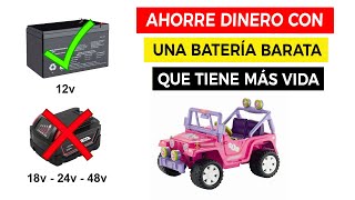 Cómo Cambiar la Batería de un Carro Infantil Eléctrico 🔋 [upl. by Sayers]