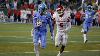 2019 American Football Highlights  Houston at Tulane [upl. by Anigar]