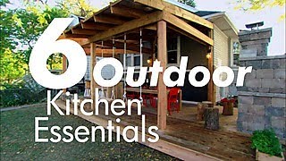 6 Incredible Outdoor Kitchens  DIY Network [upl. by Fidelity]