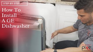 How To Install A GE Dishwasher  Installation [upl. by Noble409]