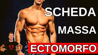 Scheda massa ectomorfo  ALLENAMENTO PettoSpalleTricipiti [upl. by Newfeld]