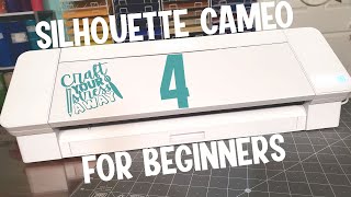 ✨ Introduction to the Silhouette Cameo 4 for Beginners [upl. by Ynnus]