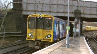 Half an Hour at 216  Birkenhead North Station 1022017  Class 507 508 terminus [upl. by Yleek]