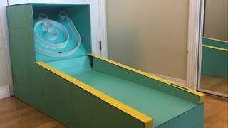 DIY Cardboard SkeeBall Machine [upl. by Charlet]