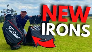 Getting Fitted For The Brand New 2021 Titleist Irons [upl. by Xanthe]