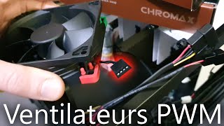 Les ventilateurs de PC 🖥 Alimentation RPM et PWM [upl. by Aiekat]