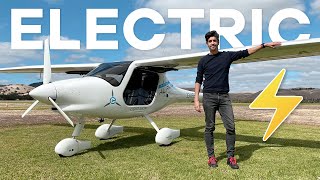 The TESLA of Aviation Flying an ELECTRIC PLANE [upl. by Friedly]