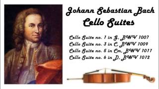 Johann Sebastian Bach  Cello suites in 432 Hz great for reading or studying [upl. by Cousins]