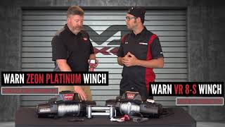 WARN Winch  WARN Zeon Platinum  WARN VR Winch [upl. by Nodnart11]