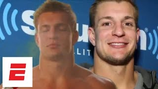 Rob Gronkowski being Gronk His best moments  ESPN [upl. by Tiffanle]