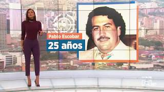 Hoy hace 25 años Pablo Escobar murió por un disparo en la cabeza [upl. by Ennaxxor25]