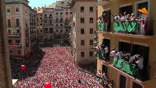 Sanfermines the running of the bulls Top Attractions in Pamplona Navarra [upl. by Trimmer878]