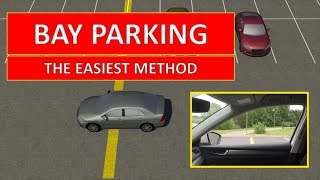 Learn how to PARK IN A BAY The easiest driving lesson by Parking Tutorial [upl. by Hebel]