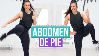 ABDOMINALES DE PIE  Rutina de abodmen 10 minutos [upl. by Lokcin]