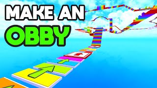 How To Make An OBBY On Roblox Studio  2024 [upl. by Ardnassela767]